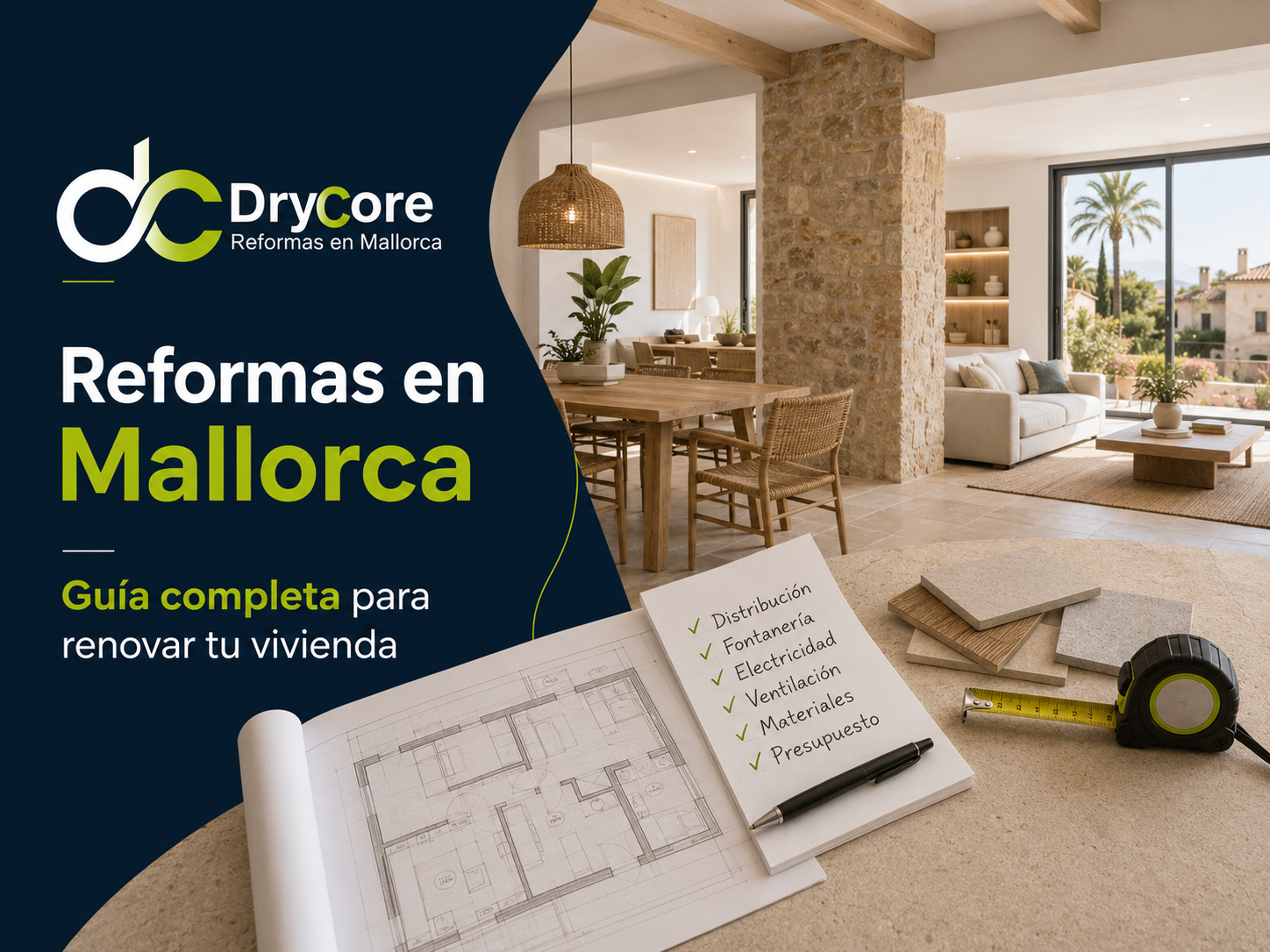 Reformas en Mallorca para viviendas mediterráneas - DryCore 2