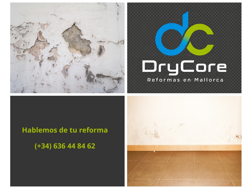 Humedades en paredes en Mallorca - DryCore (4)